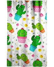 Cactus Window Curtain - Sheer front