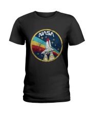 USA Space Agency Vintage Colors V03 T-Shirt Ladies T-Shirt thumbnail