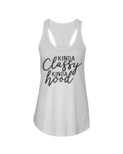 Kinda Classy Kinda Hood Ladies Flowy Tank thumbnail