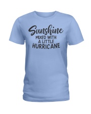 Sunshine Mixed With Hurricane Ladies T-Shirt front