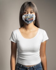 Hairdresser I Give The Best Blow Jobs Cloth face mask aos-face-mask-lifestyle-15