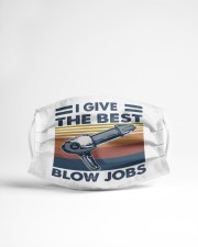 Hairdresser I Give The Best Blow Jobs Cloth face mask aos-face-mask-lifestyle-22