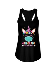 Quarantine Unicorn 4th Grade Ladies Flowy Tank thumbnail
