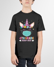 Quarantine Unicorn 4th Grade Youth T-Shirt garment-youth-tshirt-front-01
