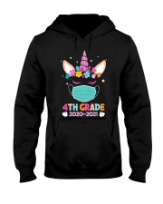 Quarantine Unicorn 4th Grade Hooded Sweatshirt thumbnail