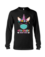 Quarantine Unicorn 4th Grade Long Sleeve Tee thumbnail