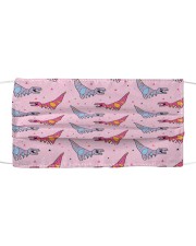 T Rex 9 Cloth face mask front