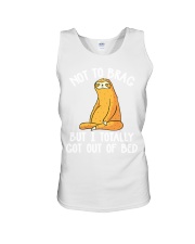 Sloth Not To Brag Unisex Tank thumbnail