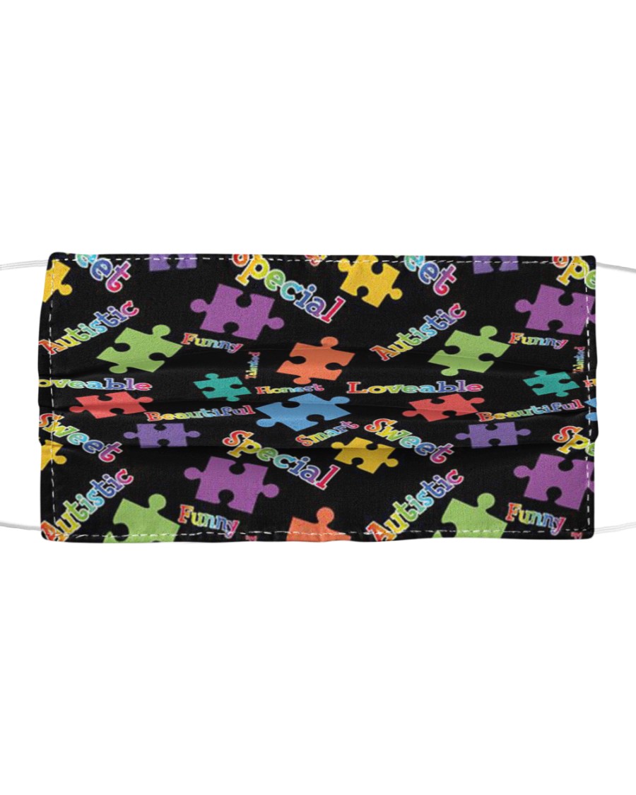 Autism Loveable Cloth face mask