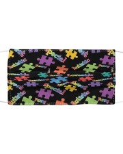 Autism Loveable Cloth face mask front