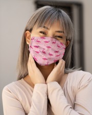Flamingo 01 Cloth face mask aos-face-mask-lifestyle-17