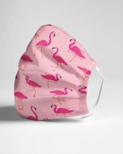 Flamingo 01 Cloth face mask aos-face-mask-lifestyle-21