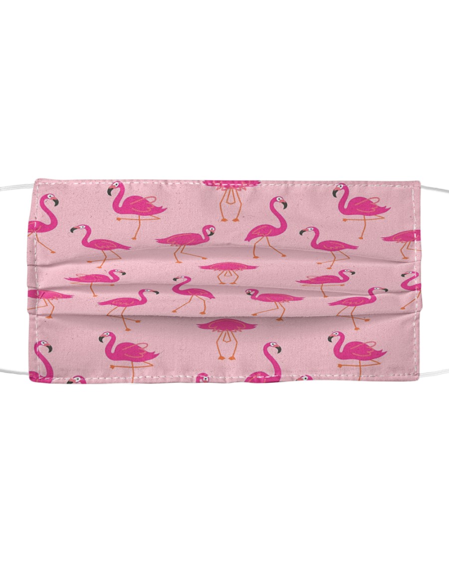 Flamingo 01 Cloth face mask