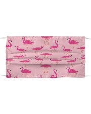 Flamingo 01 Cloth face mask front