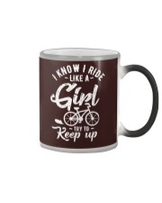 Try To Keep Up Bicycle Color Changing Mug tile