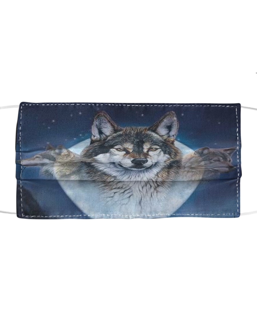 Wolf Cloth face mask