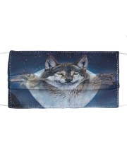 Wolf Cloth face mask front