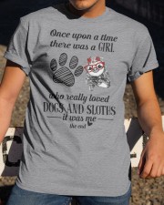 Sloth Girl Classic T-Shirt apparel-classic-tshirt-lifestyle-28