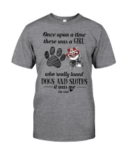 Sloth Girl Classic T-Shirt front