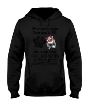 Sloth Girl Hooded Sweatshirt thumbnail