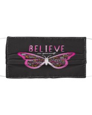 Breast Cancer 15 Cloth face mask front