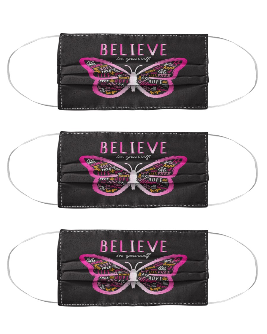 Breast Cancer 15 Cloth Face Mask - 3 Pack