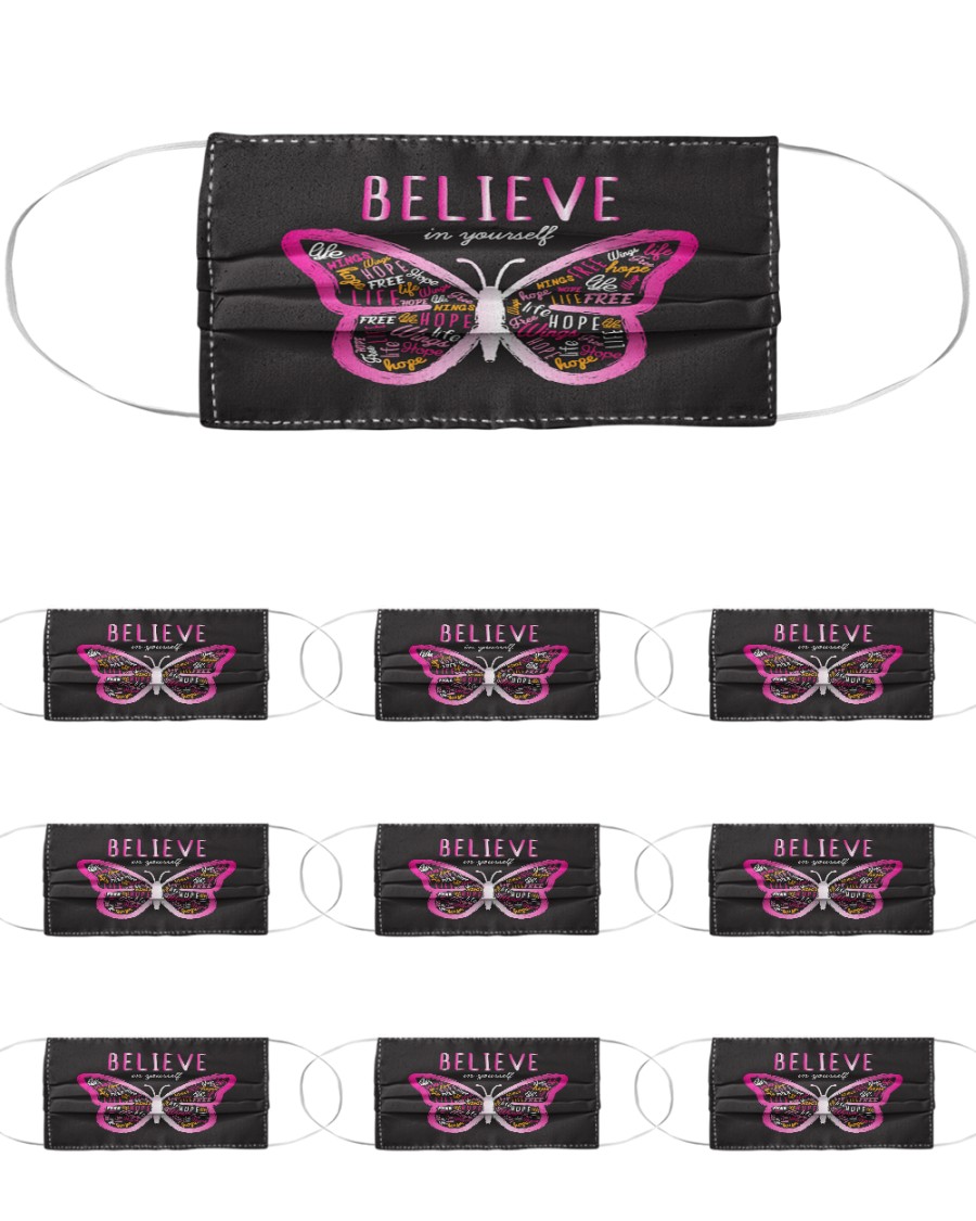 Breast Cancer 15 Cloth Face Mask - 10 Pack