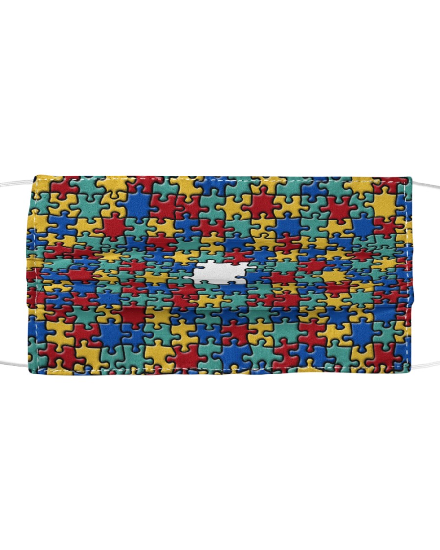 Autism 02 Cloth face mask