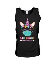 Quarantine Unicorn 5th Grade Unisex Tank thumbnail