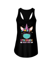 Quarantine Unicorn 5th Grade Ladies Flowy Tank thumbnail
