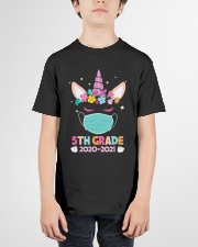 Quarantine Unicorn 5th Grade Youth T-Shirt garment-youth-tshirt-front-01