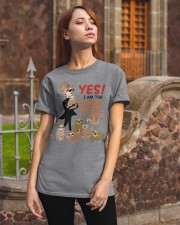 Crazy Sloth Lady Classic T-Shirt apparel-classic-tshirt-lifestyle-06