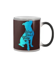 Adopt Don't Shop Pitbulls Color Changing Mug tile