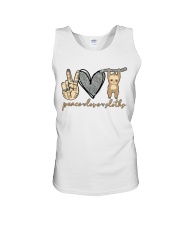 Peace Love Sloths Unisex Tank thumbnail