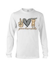 Peace Love Sloths Long Sleeve Tee thumbnail