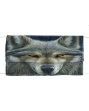 Wolf Cloth face mask front