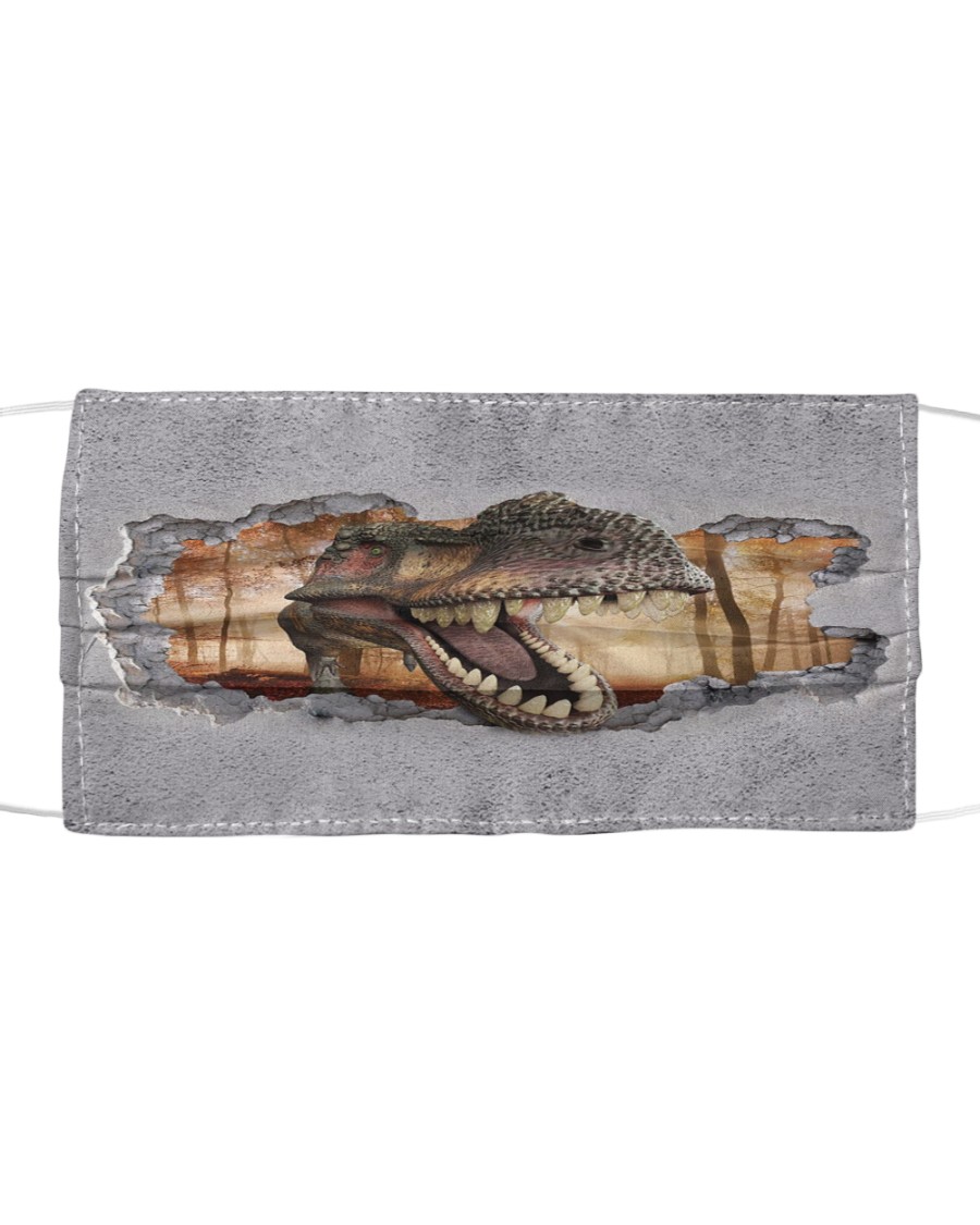 T Rex 19 Cloth face mask