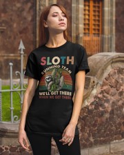 Sloth Running Team Classic T-Shirt apparel-classic-tshirt-lifestyle-06