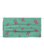 Breast Cancer 11 Cloth face mask front