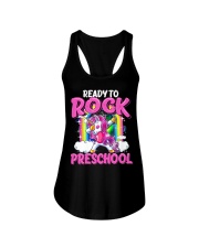 Ready To Rock Preschool Dabbing Unicorn Ladies Flowy Tank thumbnail