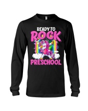 Ready To Rock Preschool Dabbing Unicorn Long Sleeve Tee thumbnail