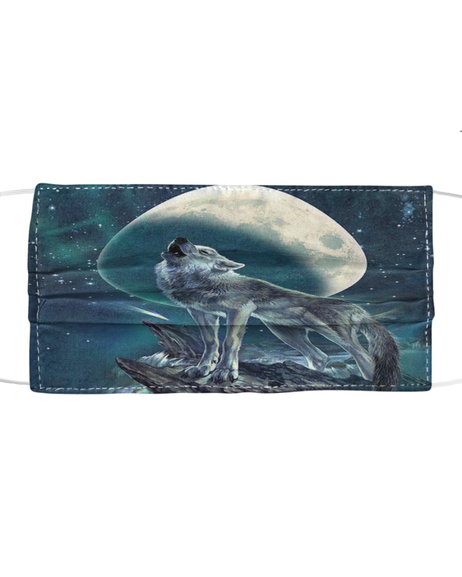 Wolf Cloth face mask