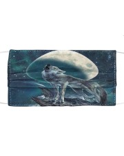 Wolf Cloth face mask front