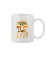 yoga sloth in stead Mug thumbnail