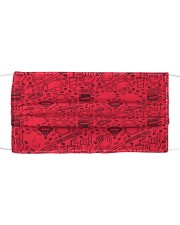 Baseball Cloth face mask front