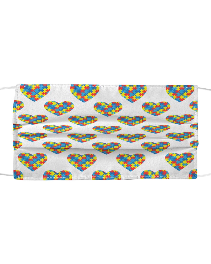 Autism 08 Cloth face mask