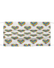 Autism 08 Cloth face mask front