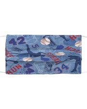 Baseball 9 Cloth face mask front