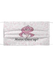 Breast Cancer 17 Cloth face mask front