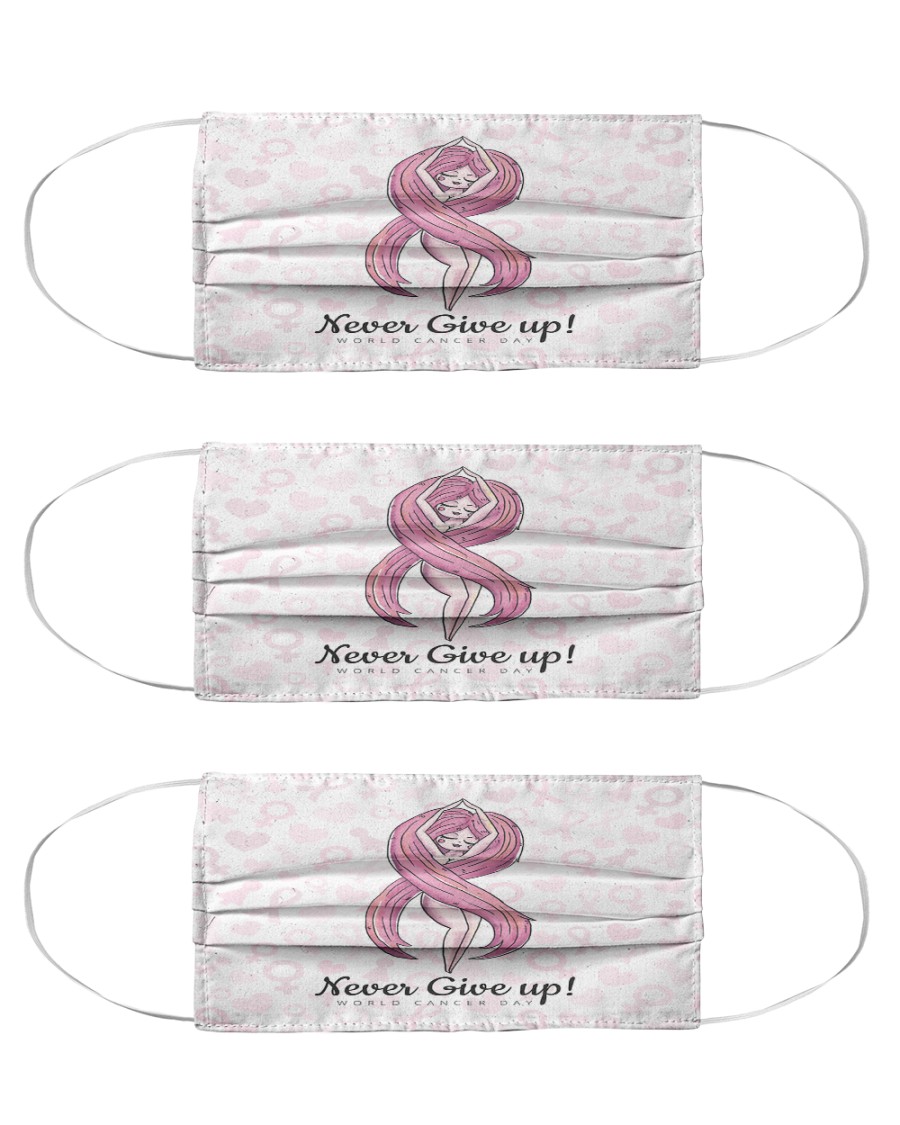 Breast Cancer 17 Cloth Face Mask - 3 Pack